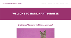 Desktop Screenshot of hart2hartburmese.com